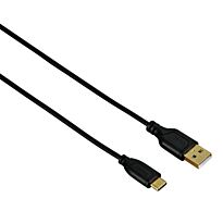HAMA USB Type-C Flexi Cable Black 0.75m