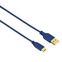 HAMA USB Type-C Flexi Cable Blue 0.75m