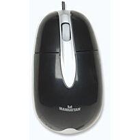 MANHATTAN MH3 Classic Optical Desktop Mouse with its 1000 dpi