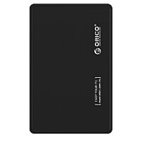 Orico 2.5 USB2.0 External HDD Enclosure - Black