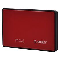 Orico 2.5 USB3.0 External HDD Enclosure - Red