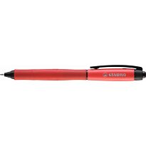 STABILO Palette Retractable Gel Pen Fine Red Each Red Ink (Box-10)
