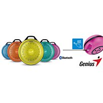 Genius SP-906BT M2 Plus Portable Bluetooth Speaker - Magenta