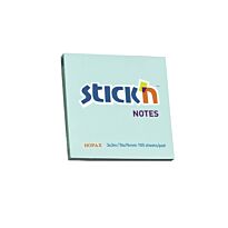 Stickn 76x76 Pastel Notes Blue 100 Sheets Per Pad Pkt-12