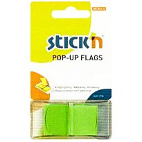Stick'n  Pop Up Regular Neon Flags Lime