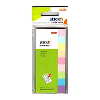 STICKN INDEX NOTES (7 NEON COLOURS)