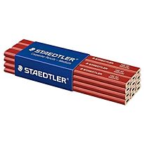 Staedtler - Hard Degree 12 Carpenter Pencil Red and Black (Box of 6) 