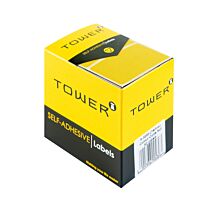Tower Colour Code Labels R3250 | 32 x 50 mm 50 Labels (Pkt-10) Yellow