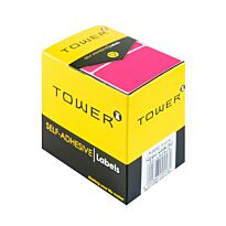Tower Colour Code Labels R3250 | 32 x 50 mm 50 Labels (Pkt-10) Neon Pink