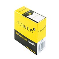 Tower White Roll 490 Label 19 x 25mm (Box-10)