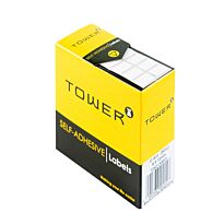 Tower White Roll 1260 Label 8 x 12mm (Box-10)
