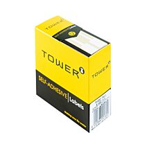 Tower White Roll 500 Label 9 x 50mm (Box-10)