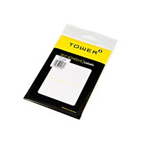Tower White Rectangle Sheet 69 Labels 100 x 50mm (Pkt-10)