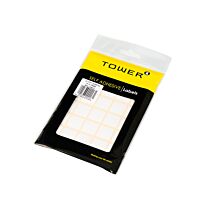 Tower White Rectangle Sheet 840 Labels 19 x 19mm (Pkt-10)