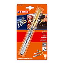 Edding 730 Duo Paint Marker Gold and Silver