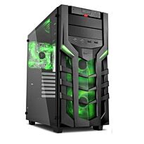 Sharkoon DG7000-G ATX Gaming Case with Extra-large Tempered Glass Side Panel
