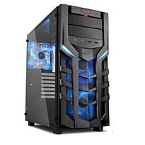 Sharkoon DG7000-G ATX Gaming Case with Extra-large Tempered Glass Side Panel