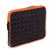 Manhattan 10 inch iPad & Tablet Universal Bubble case Bag - Colour Orange and Black