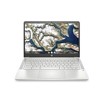 HP Notebook Chromebook 14 inch HD Non Touch Intel Celeron N4500 4GB Memory 64GB eMMC Intel O/B Graphics NO DVDRW Chrome OS Mineral Silver