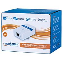 Manhattan Wireless Range Extender - 150 Mbps 802.11b/g/n Wireless Repeater