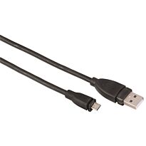 HAMA USB 2.0 Micro Cable Black 0.75m