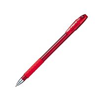 Pentel Feel-It Ballpoint Pen BX487 Ballpoint Pen 0.7mm Red Box-12