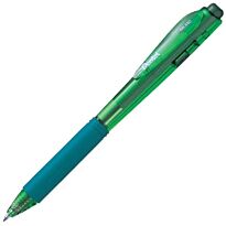 Pentel BK440 Ballpoint Pen Retractable Triangular grip 1.0mm Green Box-12