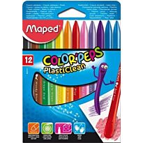MAPED Color'Peps Triangular 12's Plastic Crayons (Box-12)