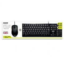 Port Wired Keyboard and Mouse Combo