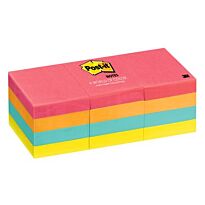 Post-it? Notes 1 3/8 in. x 1 7/8 in. Cape Town Collection 12 Pads/Pack