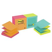 Post-it? Pop-up Notes 76x76mm Cape Town Collection Pop-up Refill 12 Pads/Pack 