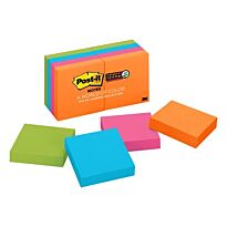 Post-it? Super Sticky Notes 47.6x47.6mm Rio de Janeiro Collection 8 Pads/Pack 90 Sheets/Pad