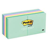 Post-it? Notes 76x76mm Marseille Collection 12 Pads/Pack Marseille Colours 100 sheet