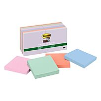 Post-it? Recycled Super Sticky Notes 76x76mm Bali Collection 12 Pads/Pack