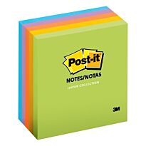 Post-it? Notes 76x76mm Jaipur Collection 5 Pads/Pack Jaipur Colours 100 sheet