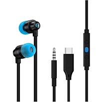 Logitech G333 Gaming earphones with multi device connectivity - Black