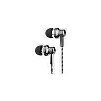 Astrum EB250 stereo earphone with in-wire microphone Titanium 2 Pack