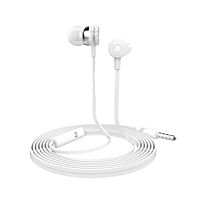 Astrum EB280 Wired Stereo Earphones + In-line Mic White