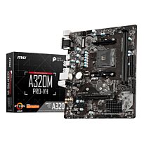 MSI A320M PRO-VH AMD AM4 M-ATX Gaming Motherboard