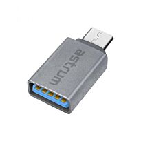 Astrum UT580 USB-C To USB 3.0 OTG Adapter Black