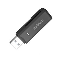 Astrum CR030 USB3.0 Multi Card Reader Black