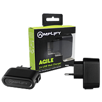 Amplify Agile Series Single USB 1A Wall Charger