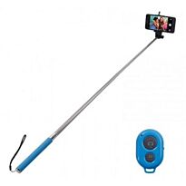 Amplify Bluetooth Selfie Stick Blue