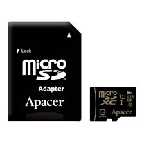 Apacer (AP128GMCSX10U1-R) 128GB Class 10 MicroSD with Adapter