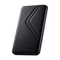 Apacer AC236 1TB USB 3.1 External Hard Drive - Black