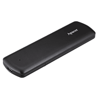 Apacer AS721 250GB External SSD Type-C USB Black(Aluminium)