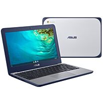 ASUS Chromebook|C202XA-M432BL0C|11.6'' HD NON-TOUCH|DARK BLUE|MT8173C (MediaTek)|4GB DDR4 OB|32GB EMMC|Chrome