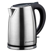 Russell Hobbs 1.7L Cordless Silver Stainless Steel Kettle 2200W Retail Box 1 year warranty