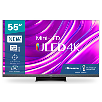 Hisense 55 inch ULED UHD Quantum Dot Smart TV Resolution 3840 ?? 2160, Native contrast ratio 1200:1