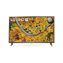 LG UP75 series 55 inch Ultra High Definition (UHD) 4K WebOS Smart with ThinQ AI TV - 3840 x 2160
